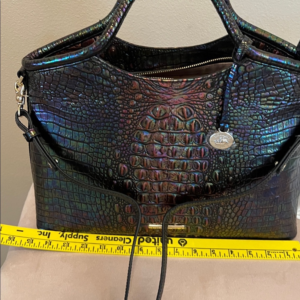 Brahmin Elaine Black Pearl Ombre Melbourne bag - Picture 10 of 12